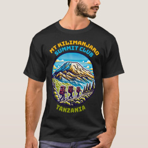 Mt Kilimanjaro Summit Club Tanzania Africa's Highe T-Shirt