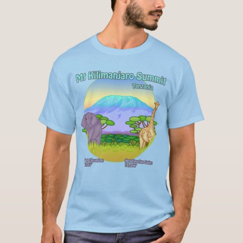 Mt Kilimanjaro Summit Shirt Version 2