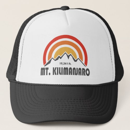Mt Kilimanjaro Trucker Hat