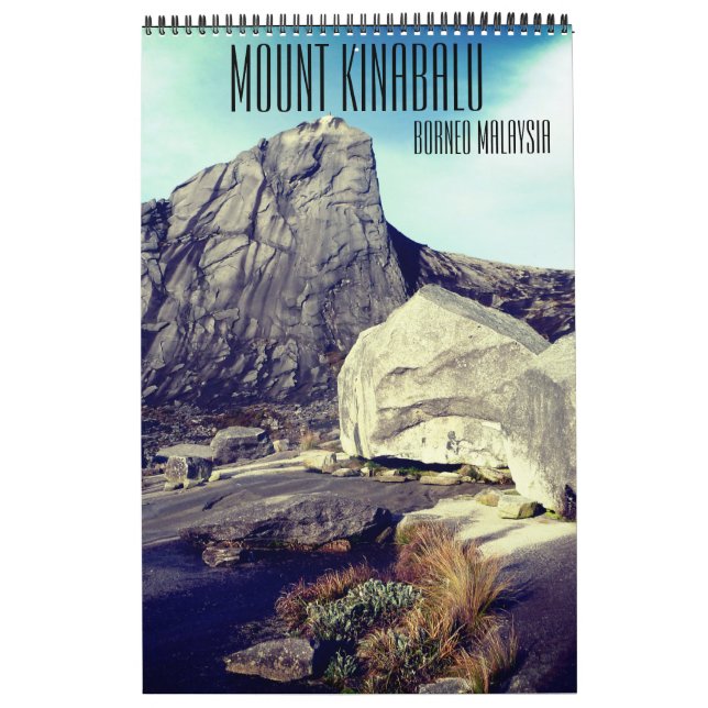 mt kinabalu borneo calendar (Cover)
