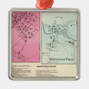 Mt Kisco, Katonah, Whitlock Ville, Bedford Metal Ornament