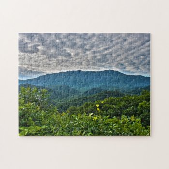 Mt. Leconte  Great Smoky Mountains Photo Puzzle by LittleThingsDesigns at Zazzle