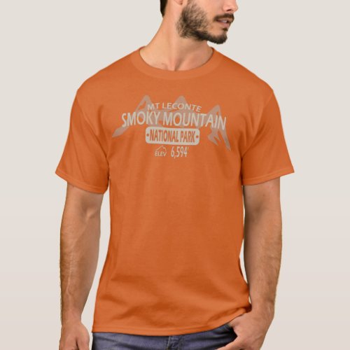 Mt Leconte Smoky Mountains T_Shirt