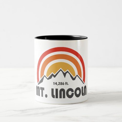 Mt Lincoln Two_Tone Coffee Mug