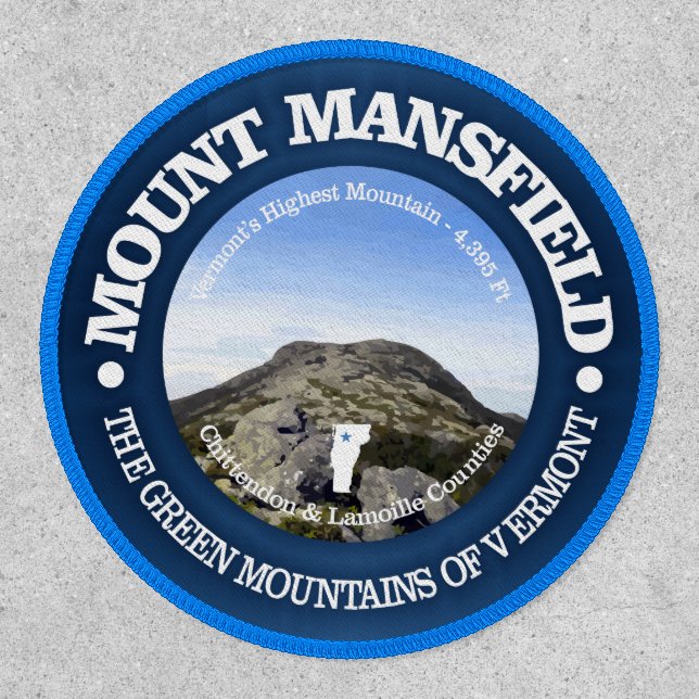 Mt Mansfield  Patch (Front)