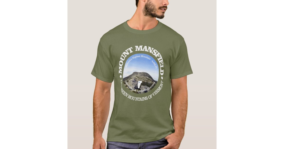 Mt Mansfield T-Shirt | Zazzle