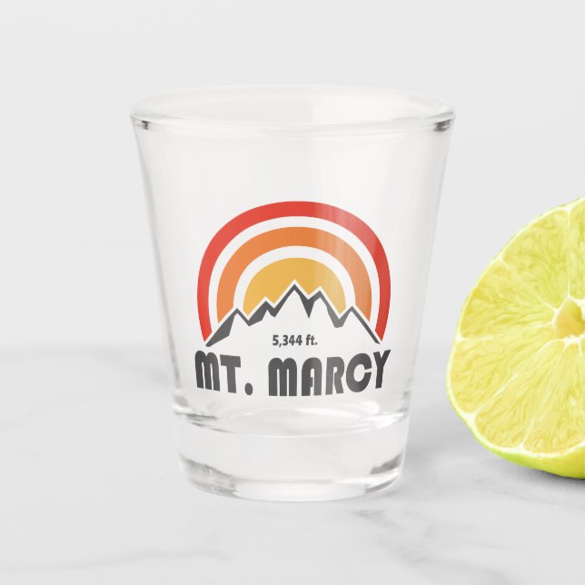 Mt. Marcy Shot Glass (Front)