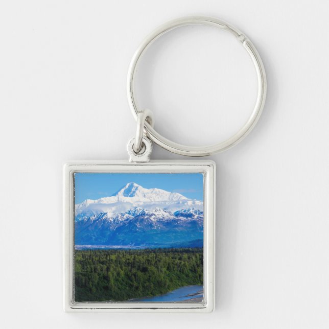 Mt. McKinley Alaska Keychain (Front)