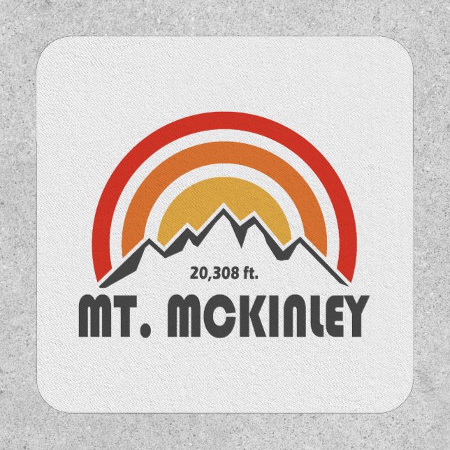 Mt. McKinley Alaska Patch (Front)