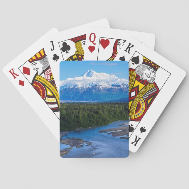 Mt. McKinley Alaska Poker Cards (Back)