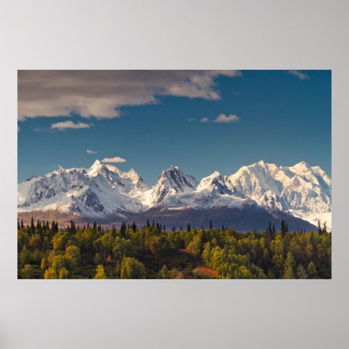 Mt McKinley  Alaska Poster
