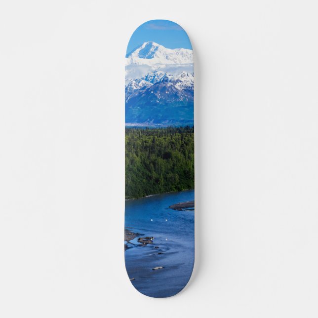 Mt. McKinley Alaska Skateboard (Front)