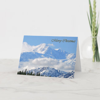 Mt. McKinley - Merry Christmas Holiday Card