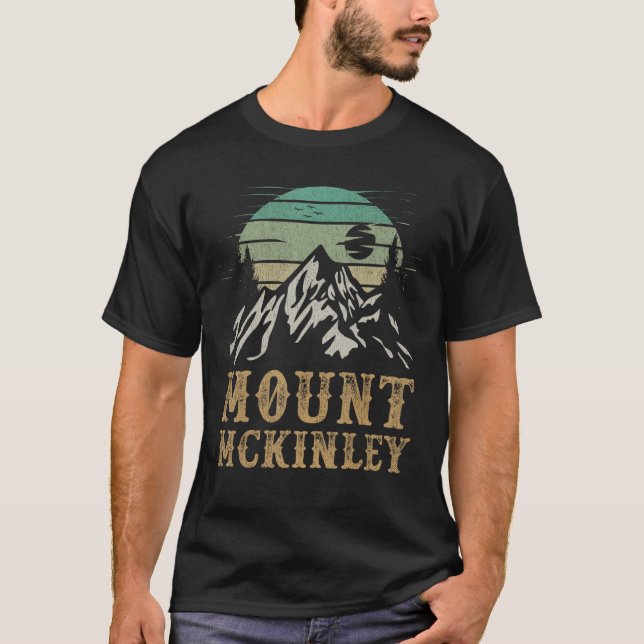Mt. McKinley National Park Merch Hiking Mount Mc K T-Shirt (Front)