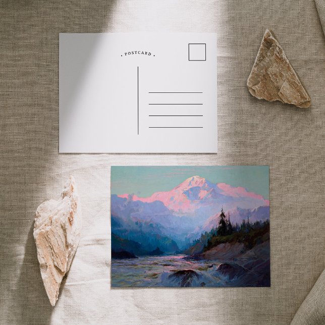 Mt. McKinley | Sydney Mortimer Laurence Postcard (Creator Uploaded)