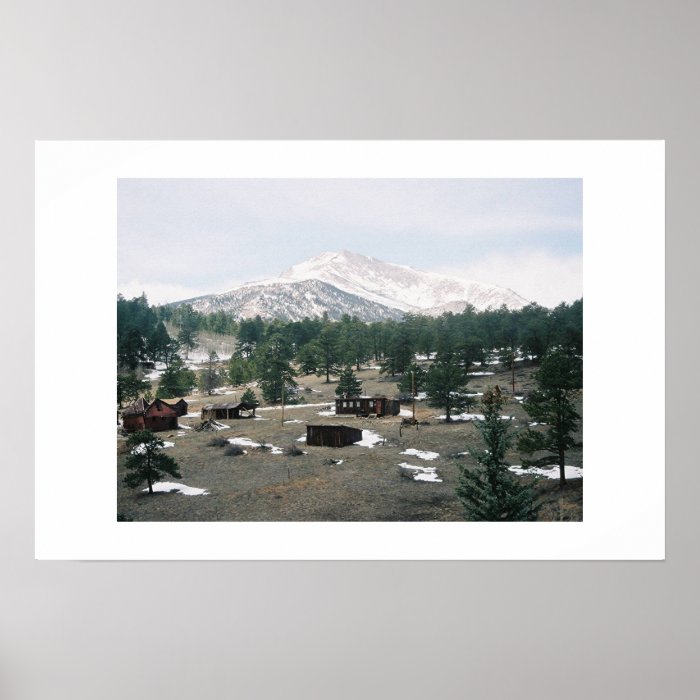 Mt. Meeker, Colorado Poster