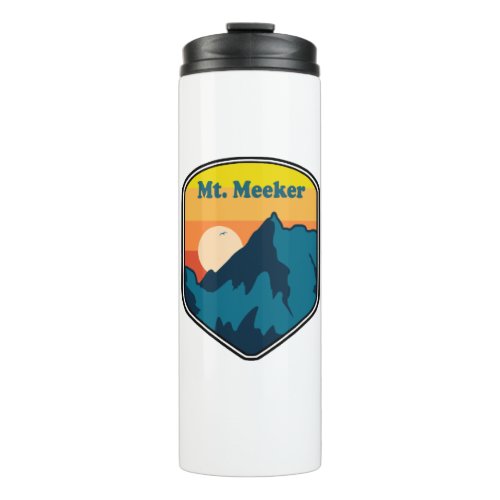 Mt Meeker Colorado Sunrise Thermal Tumbler