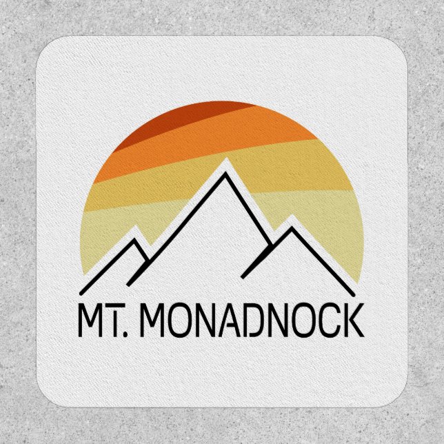 Mt. Monadnock New Hampshire Retro Patch (Front)