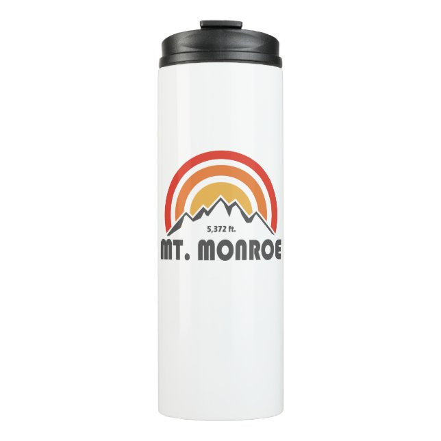 Mt. Monroe New Hampshire Thermal Tumbler (Front)