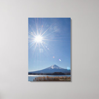 Mt. Mount Fuji Fujisan Japan Travel Landscape Canvas Print