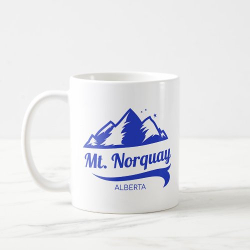 Mt Norquay ski Alberta  Coffee Mug