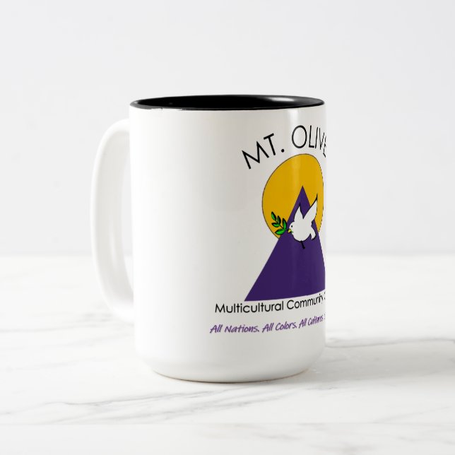 Mt. Olive Two-Tone Mug (Front Left)
