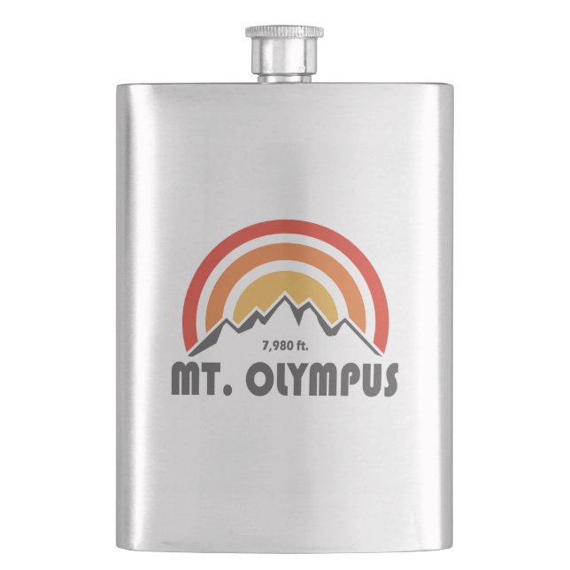 Mt. Olympus Flask (Front)