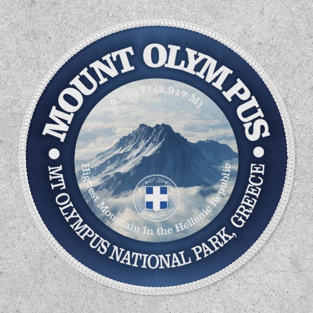 Mt Olympus  Patch (Front)
