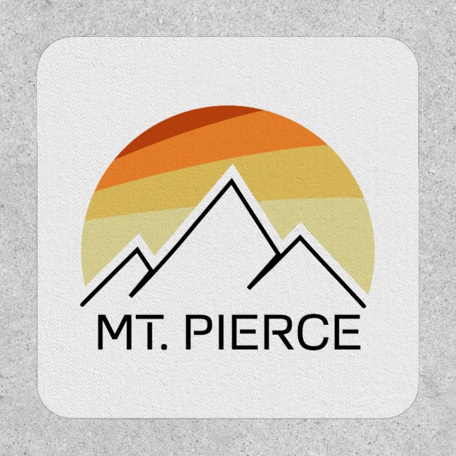 Mt. Pierce New Hampshire Retro Patch (Front)