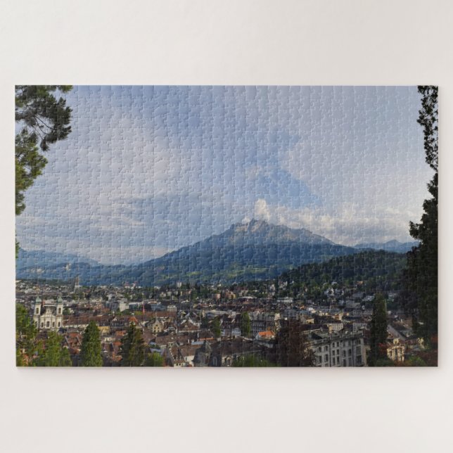 Mt. Pilatus - Luzern, Swiss - 20x30 - 1014 pcs. Jigsaw Puzzle (Horizontal)