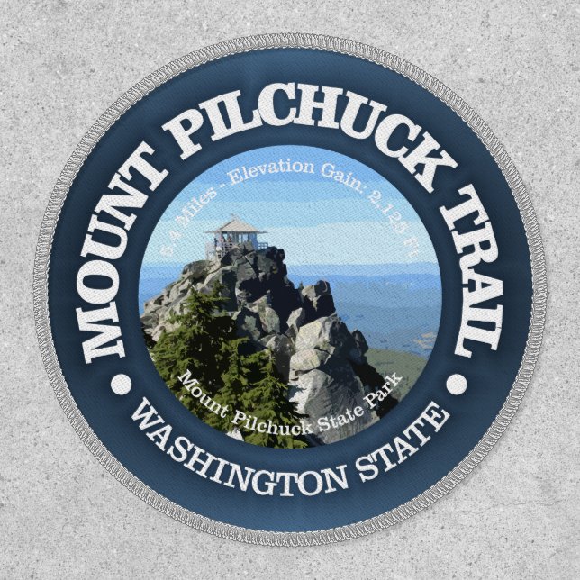 Mt Pilchuck Trail  Patch (Front)