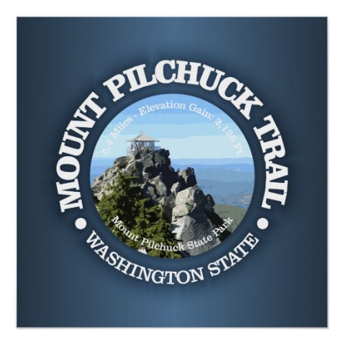 Mt Pilchuck Trail Poster