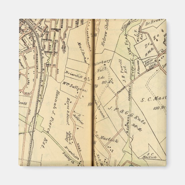 Mt. Pleasant, New York 3 Magnet (Front)