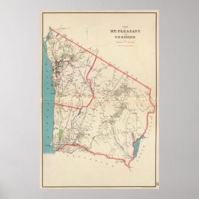 Mt Pleasant, Ossining towns Poster (Front)
