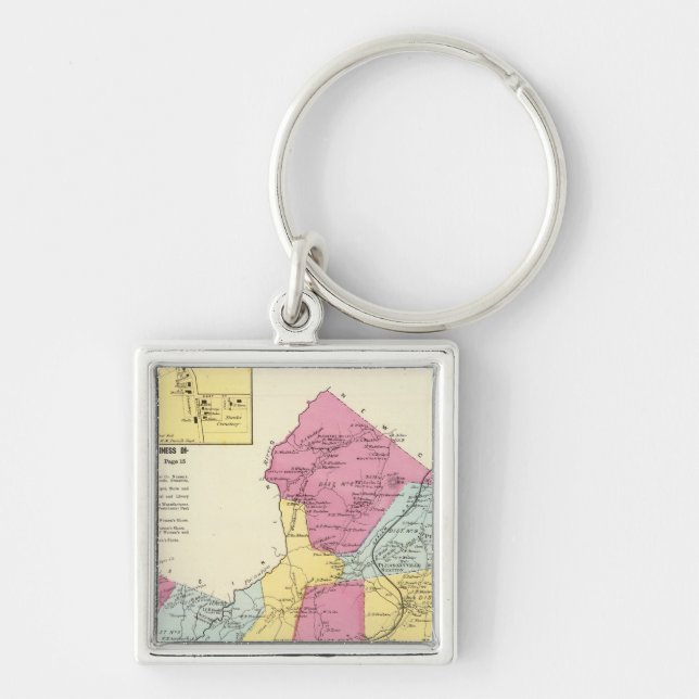 Mt Pleasant, Town Keychain (Front)