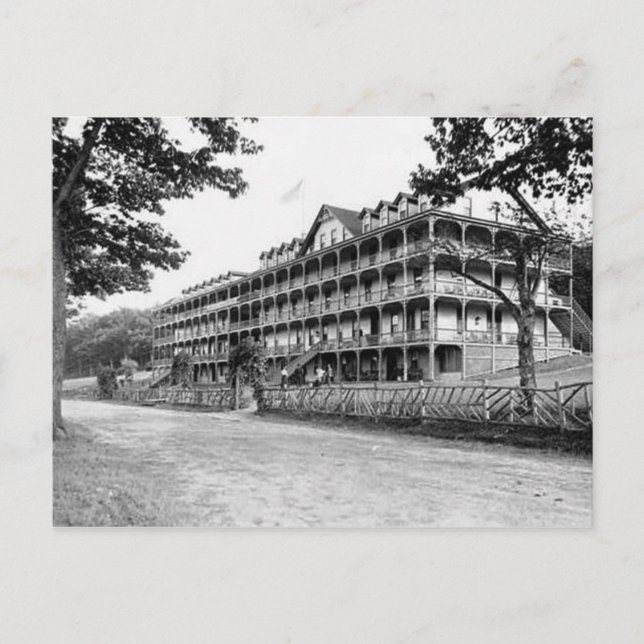 Mt. Pocono House Poconos Pa. Postcard (Front)