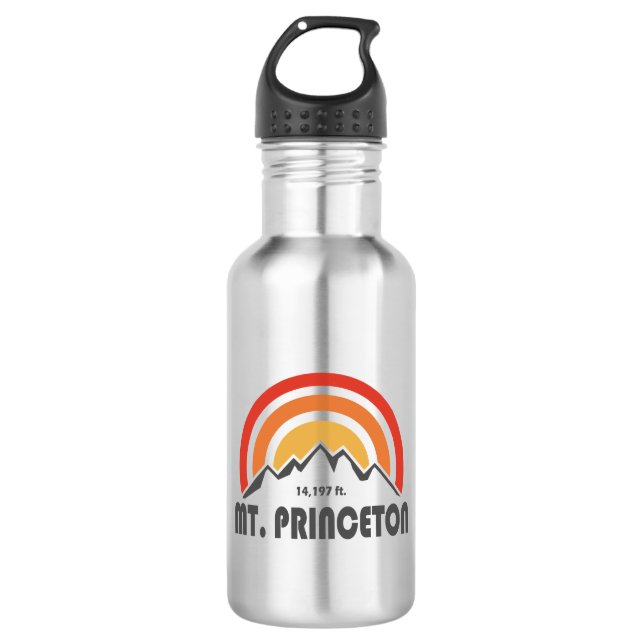 Mt. Princeton Stainless Steel Water Bottle (Front)