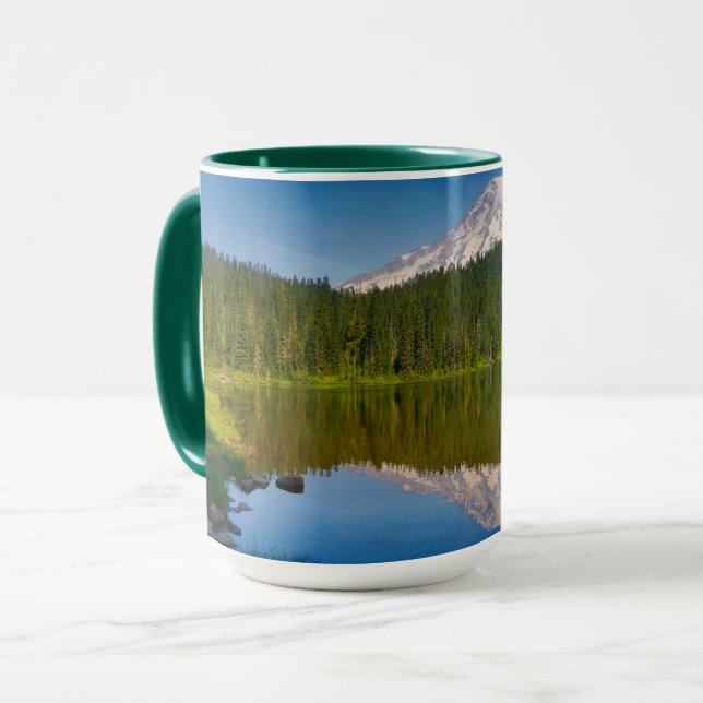Mt. Rainier and Reflection Lake Mug (Front Left)