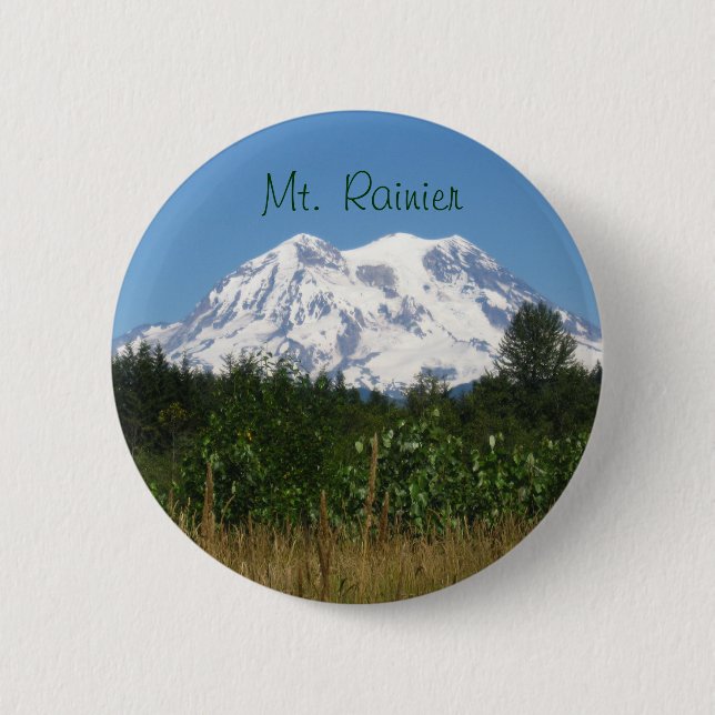 Mt. Rainier Button (Front)