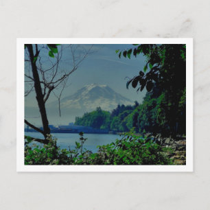 Mt. Rainier from Owen Beach Postcard