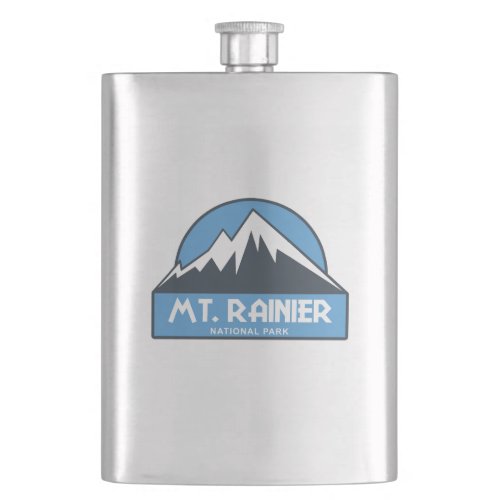 Mt Rainier National Park Flask