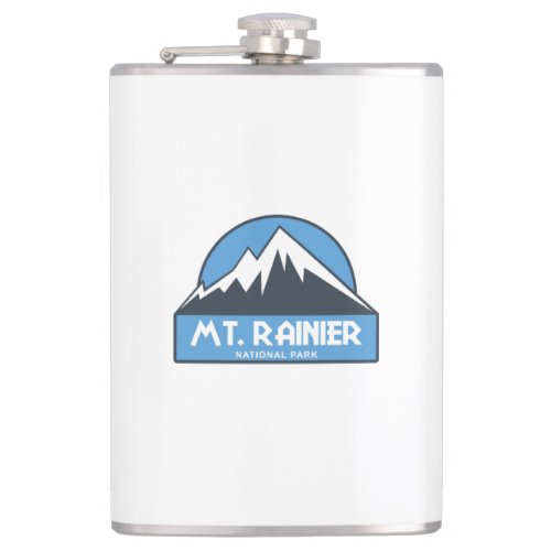 Mt Rainier National Park Flask