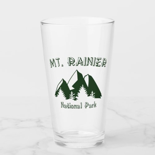 Mt Rainier National Park Glass