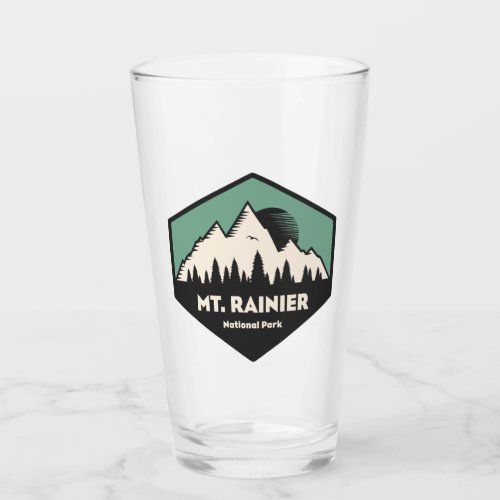 Mt Rainier National Park Glass