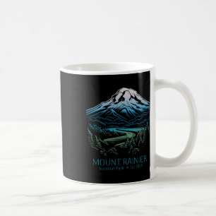 Mt. Rainier National Park Hiking Camping Mountain  Coffee Mug