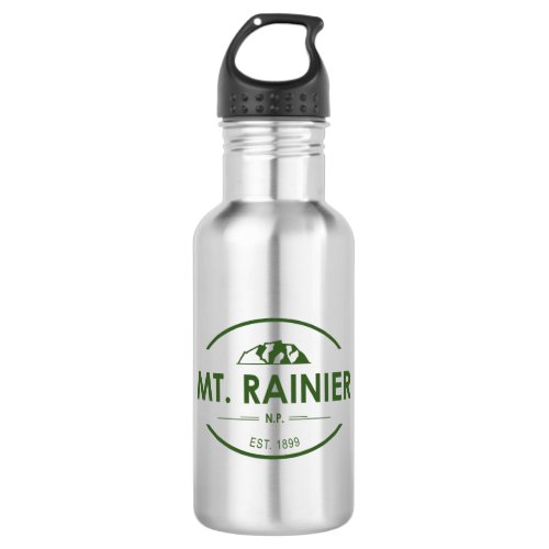 Mt Rainier National Park Stainless Steel Water Bottle