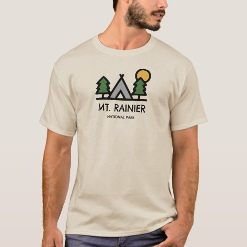 Mt Rainier National Park T_Shirt