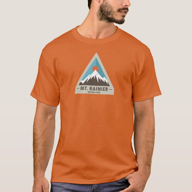 Mt. Rainier National Park T-Shirt (Front)