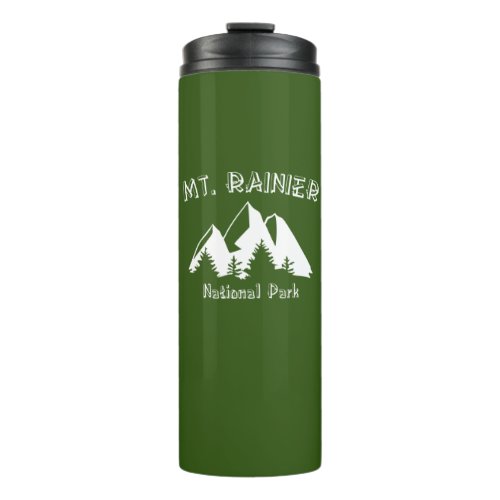 Mt Rainier National Park Thermal Tumbler