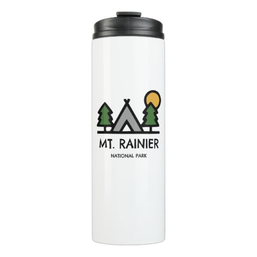 Mt Rainier National Park Thermal Tumbler